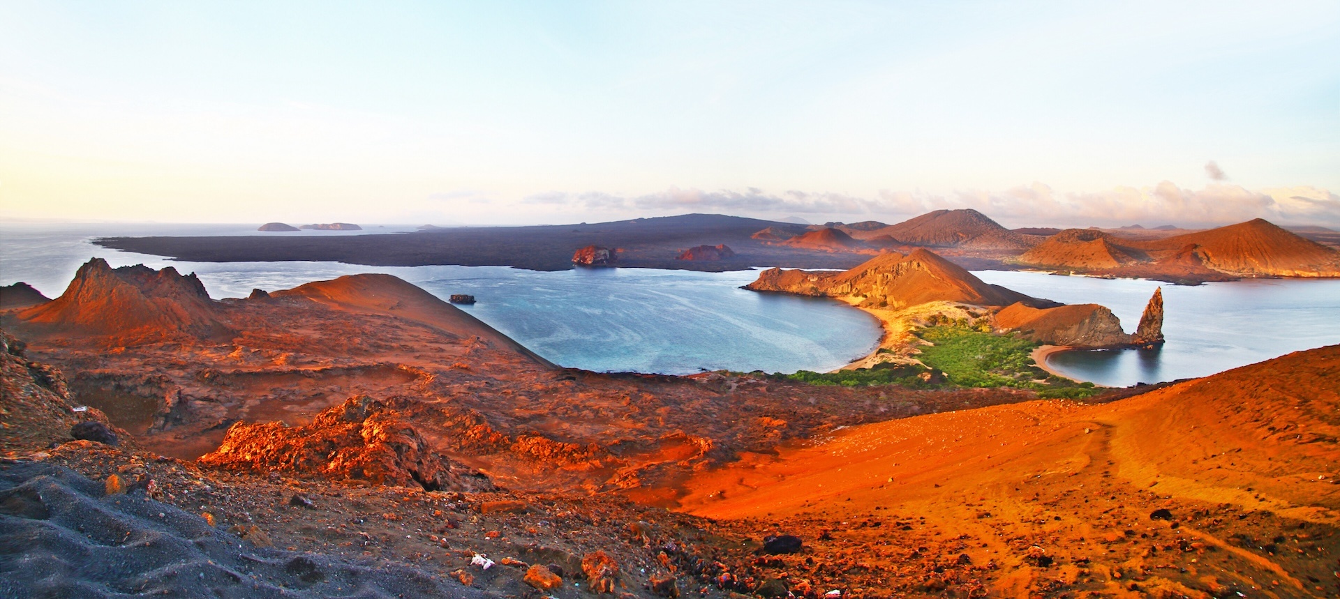 Pinnacle Rock in the Galapagos