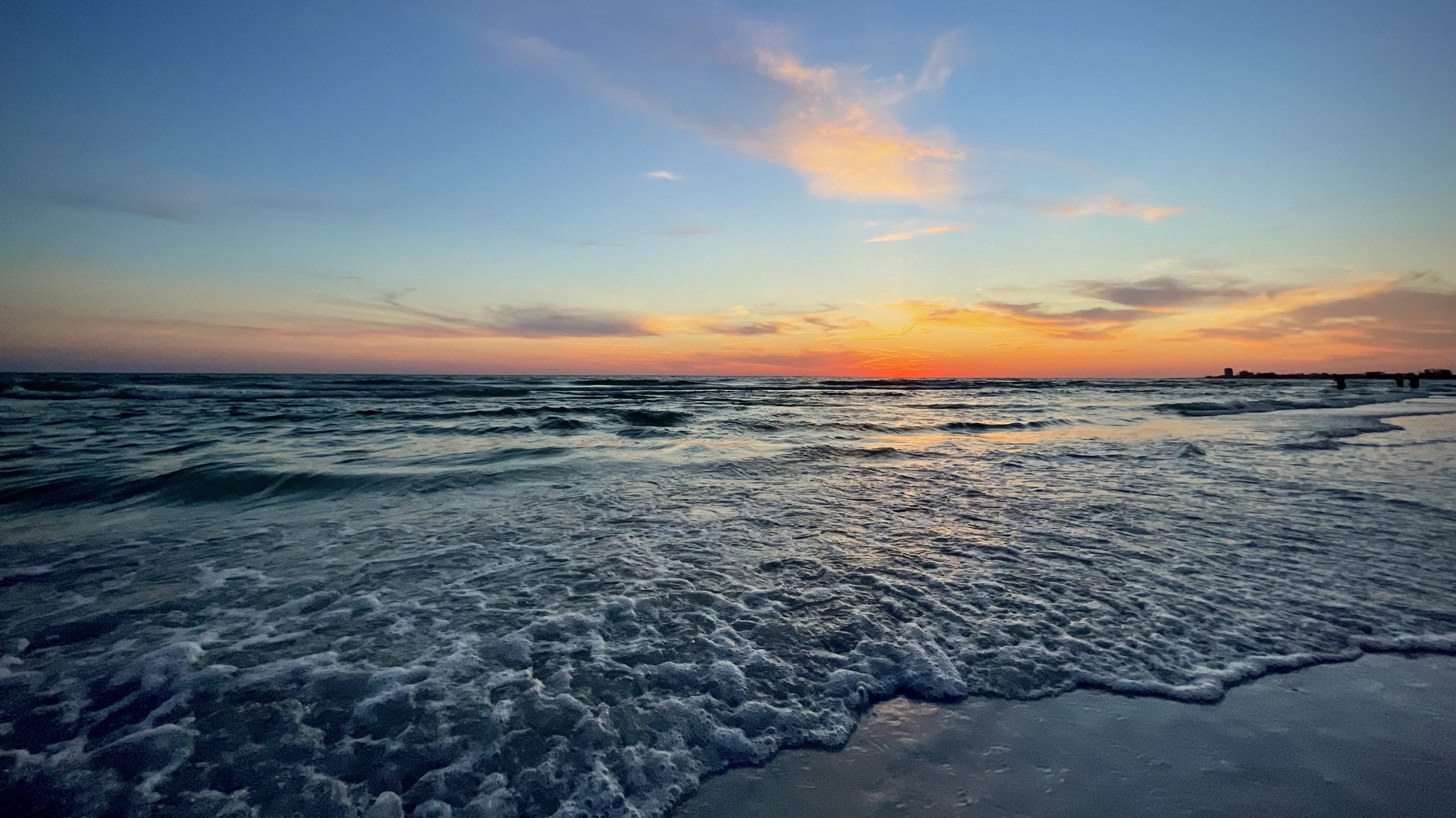Sunset at Siesta Key beach